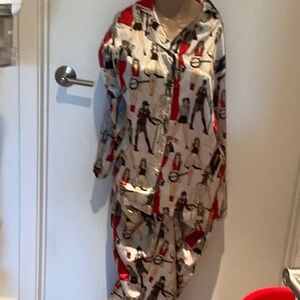 Taylor Swift Red Era Pajama Set